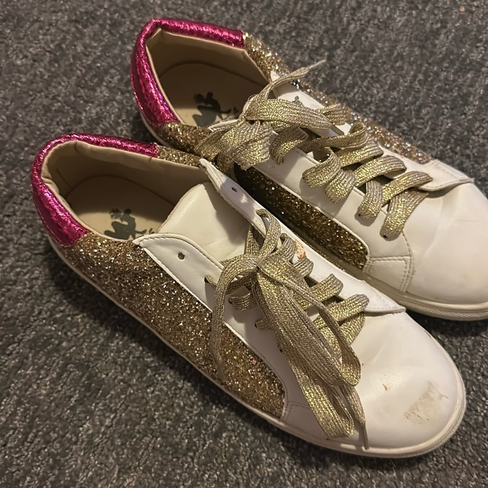 Glitter sneakers